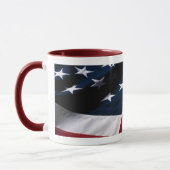 Mug Musique à drapeau américain (Gauche)