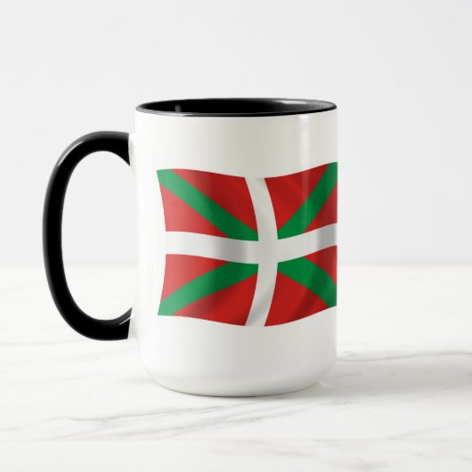 Mug Musique à drapeau basque (Gauche)