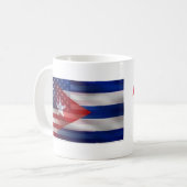 Mug Musique à drapeau cubain (Devant gauche)