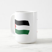 Mug Musique à drapeau de l'Autorité palestinienne (Devant gauche)