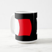 Mug Musique à drapeau de Malte (Devant gauche)