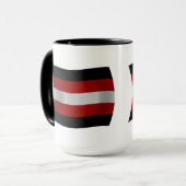 Mug Musique à drapeau satanisme (Devant gauche)