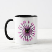 Mug Musique à fleur de chat noir (Gauche)