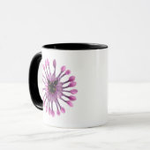 Mug Musique à fleur de chat noir (Devant gauche)