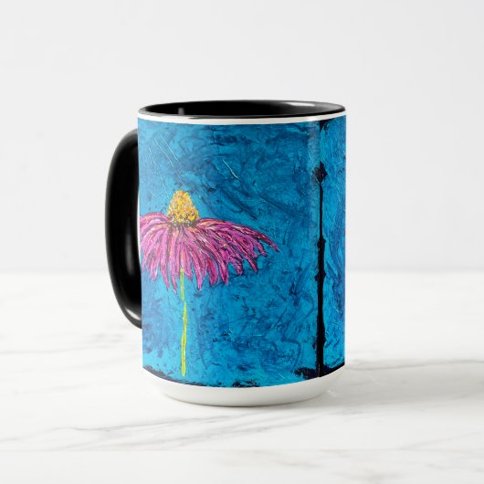 Mug Musique à fleurs (Devant gauche)