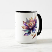 Mug Musique à fleurs (Devant droit)