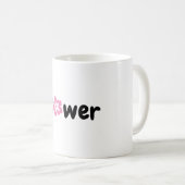 Mug Musique à fleurs (Devant droit)