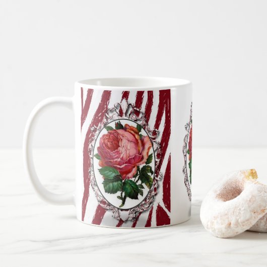 Mug Musique à fleurs (Avec donut)