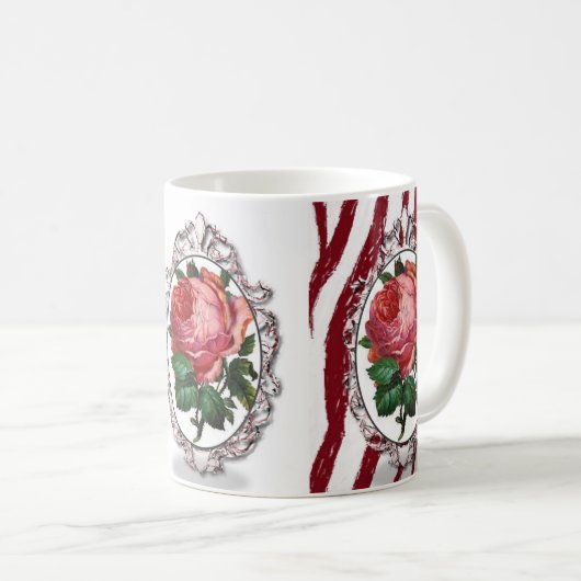 Mug Musique à fleurs (Devant droit)