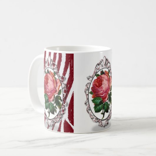 Mug Musique à fleurs (Devant gauche)