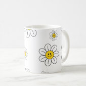 Mug Musique à fleurs (Devant droit)