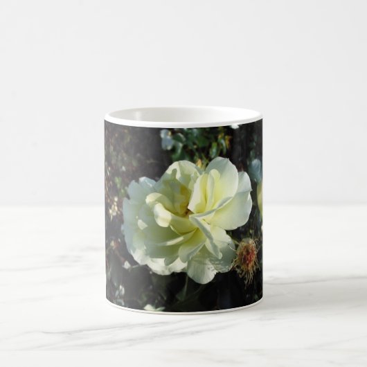 Mug Musique à fleurs blanches (Centre)