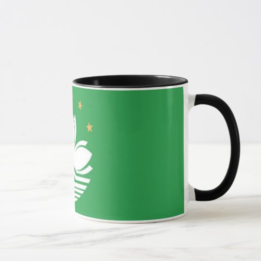 Mug Musique à fleurs blanches (Droite)