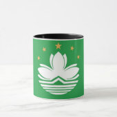 Mug Musique à fleurs blanches (Centre)