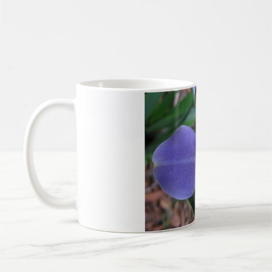 Mug Musique à fleurs bleues (Gauche)