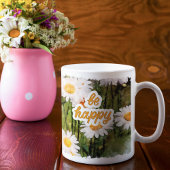 Mug Musique à fleurs chamomile