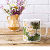 Mug Musique à fleurs chamomile