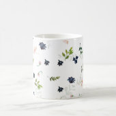 Mug Musique à fleurs de prairie bleue (Centre)