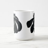 Mug Musique à fleurs moderne (Centre)