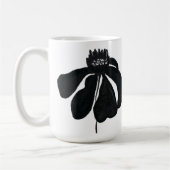 Mug Musique à fleurs moderne (Gauche)