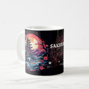 Mug Musique à fleurs Sakura