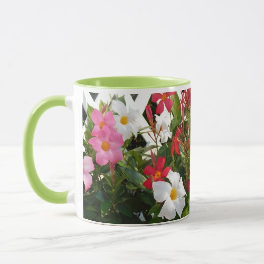 Mug Musique à fleurs variées (Gauche)