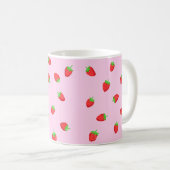 Mug Musique à la fraise (Devant droit)