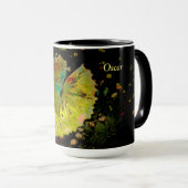 Mug Musique à l'eau améliorée Lily Pod Leaf (Devant droit)