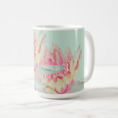 Mug Musique à l'eau rose pâle (Devant droit)