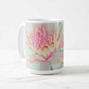 Mug Musique à l'eau rose pâle