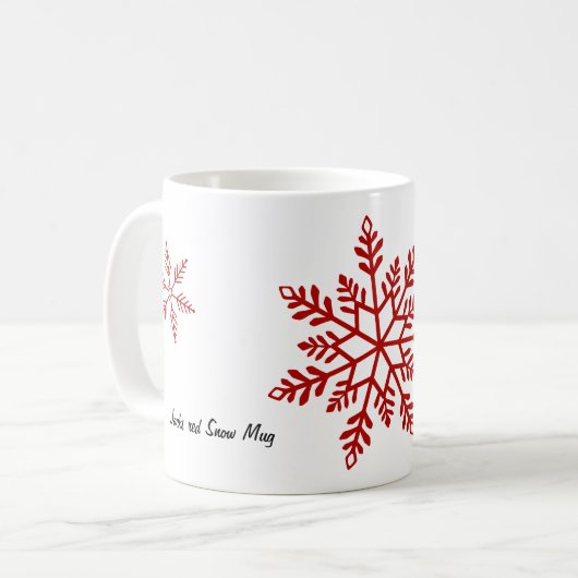 Mug Musique à neige (Devant gauche)
