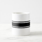 Mug Musique à rayures noires (Centre)