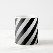 Mug Musique à rayures noires et blanches (Centre)
