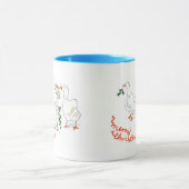 Mug Musique à sanglier d'oie de Noël (Centre)