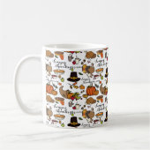 Mug Musique à thème bon thanksgiving (Gauche)