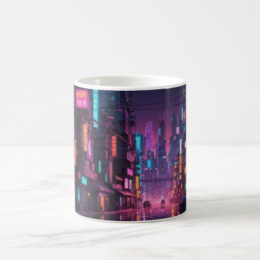 Mug Musique à thème Cyberpunk (Centre)