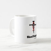 Mug Musique achetée de sang (Devant gauche)