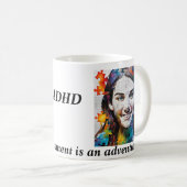 Mug Musique ADHD (Devant droit)