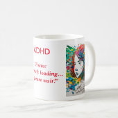 Mug Musique ADHD (Devant droit)