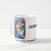 Mug Musique ADHD (Devant gauche)
