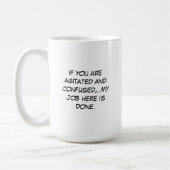Mug Musique agitée et confuse (Gauche)