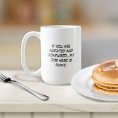 Mug Musique agitée et confuse