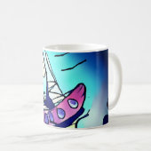 Mug Musique Alien (Devant droit)