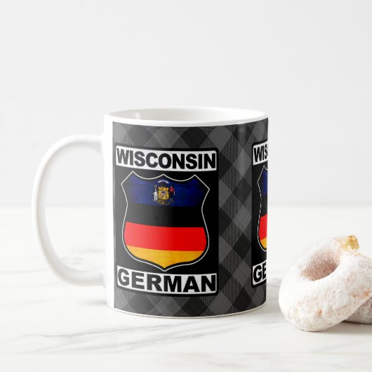 Mug Musique allemande du Wisconsin (Avec donut)