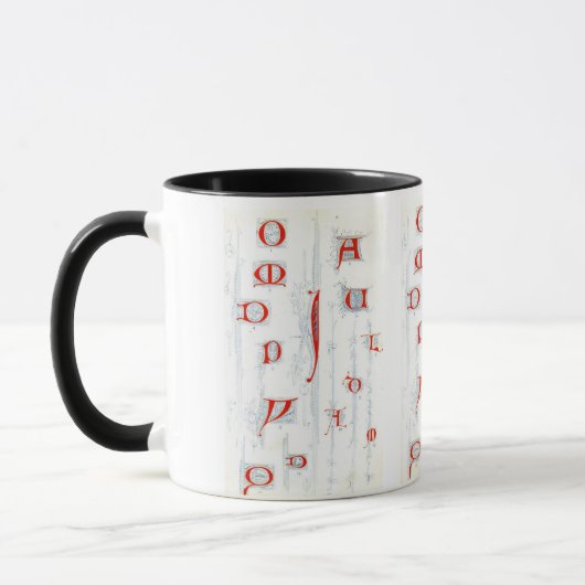 Mug Musique Alphabet (Gauche)