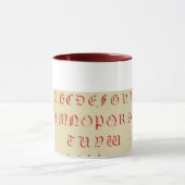 Mug Musique Alphabet (Centre)