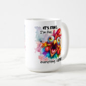 Mug Musique amusante (Devant droit)