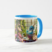 Mug Musique anglaise de dragon de thé (Devant droit)