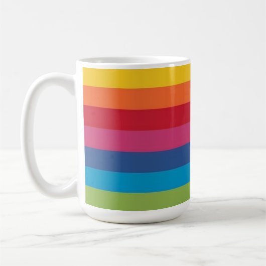Mug Musique arc-en-ciel (Gauche)