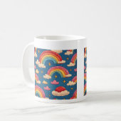 Mug Musique arc-en-ciel (Devant gauche)